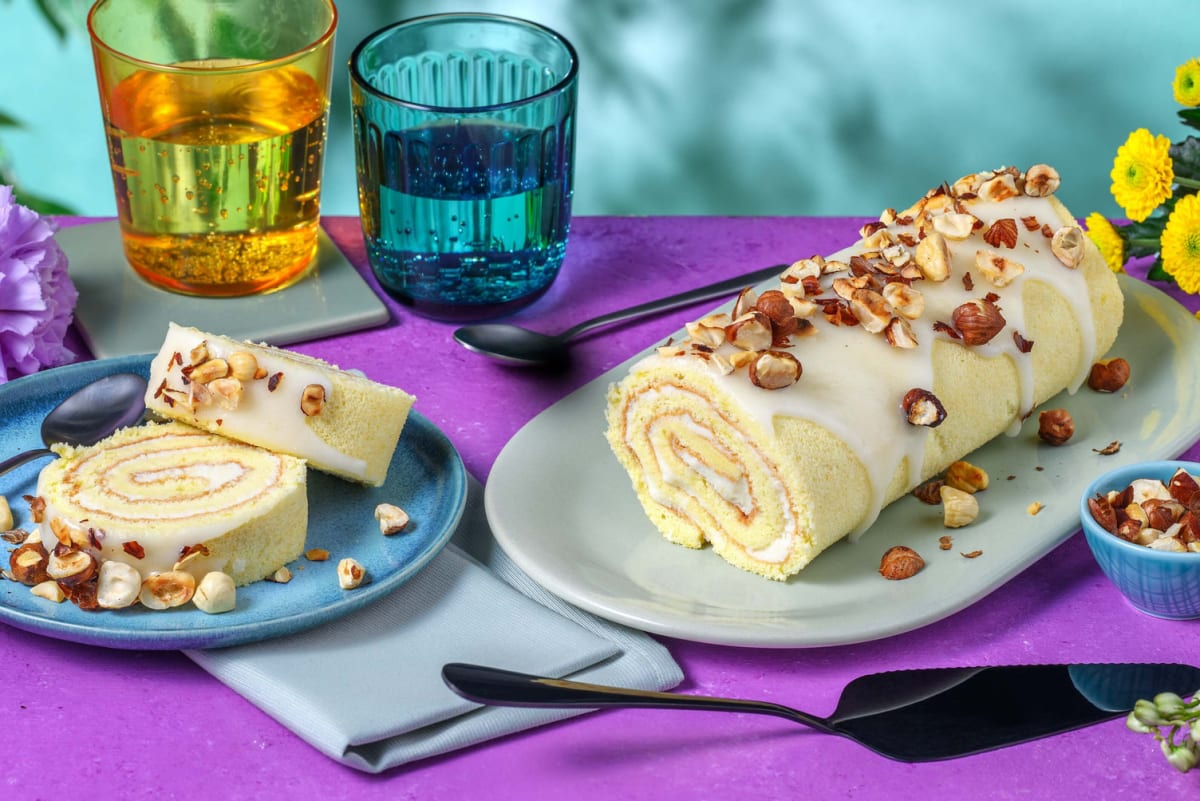 Easter Lemon Cake Roll