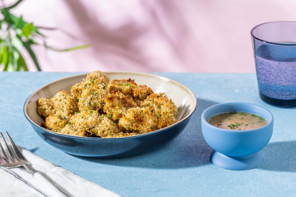 Breaded Mini Chicken Schnitzel Bites