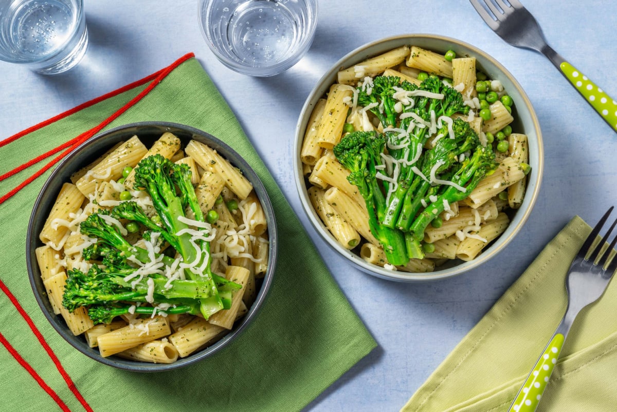 Kids' Pesto & Pea Cheesy Pasta