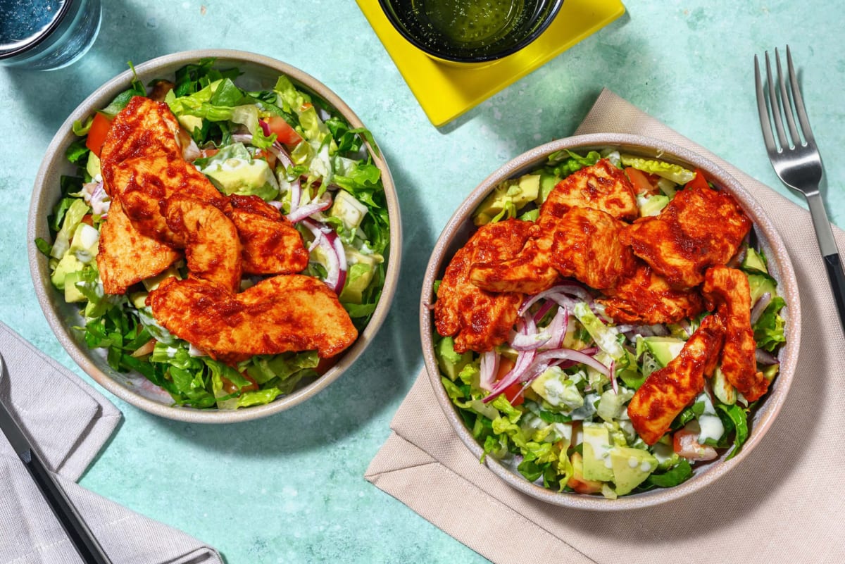 Chipotle Chicken and Avocado Salad