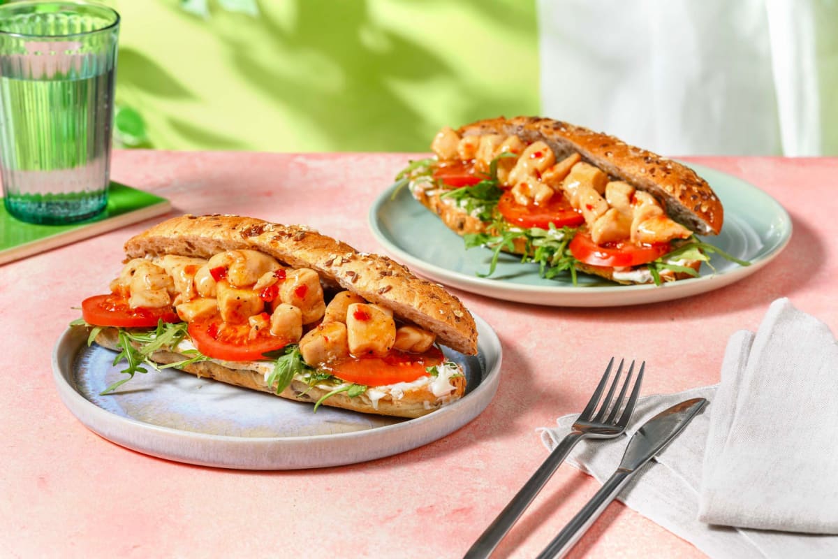 Sweet Chilli Chicken Multigrain Baguette