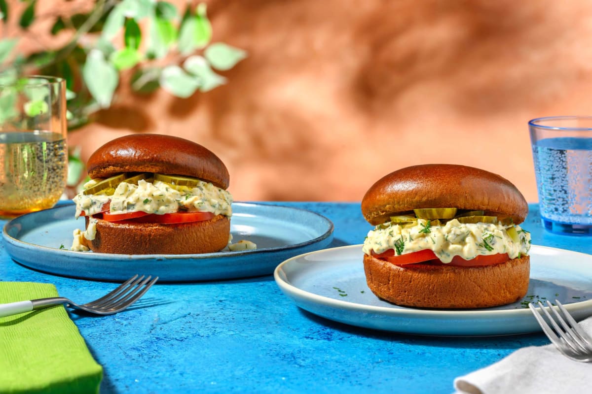 Easy Egg Salad Sammies