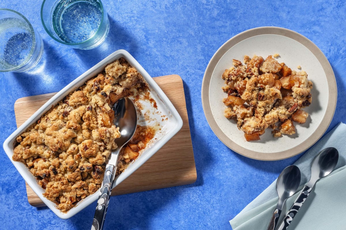 Bakbox | Appelcrumble met speltbloem