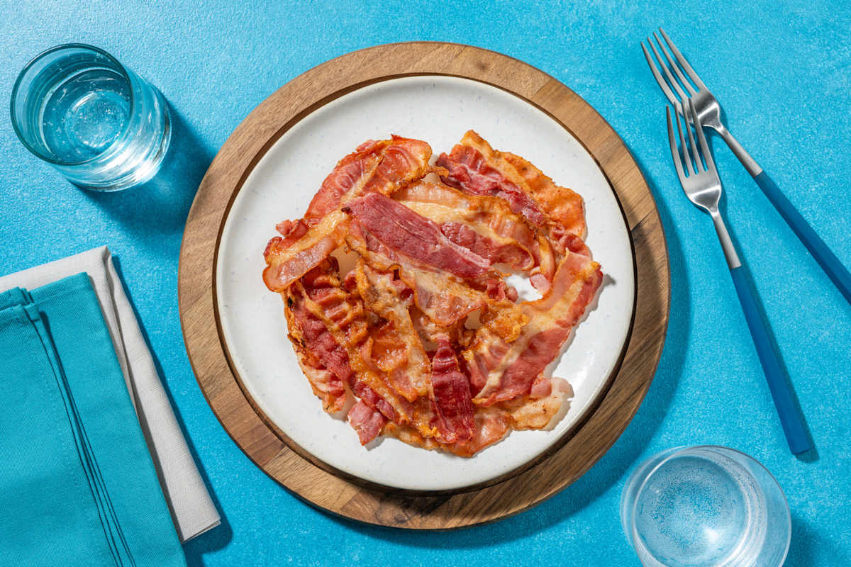 Pancetta di maiale a fette