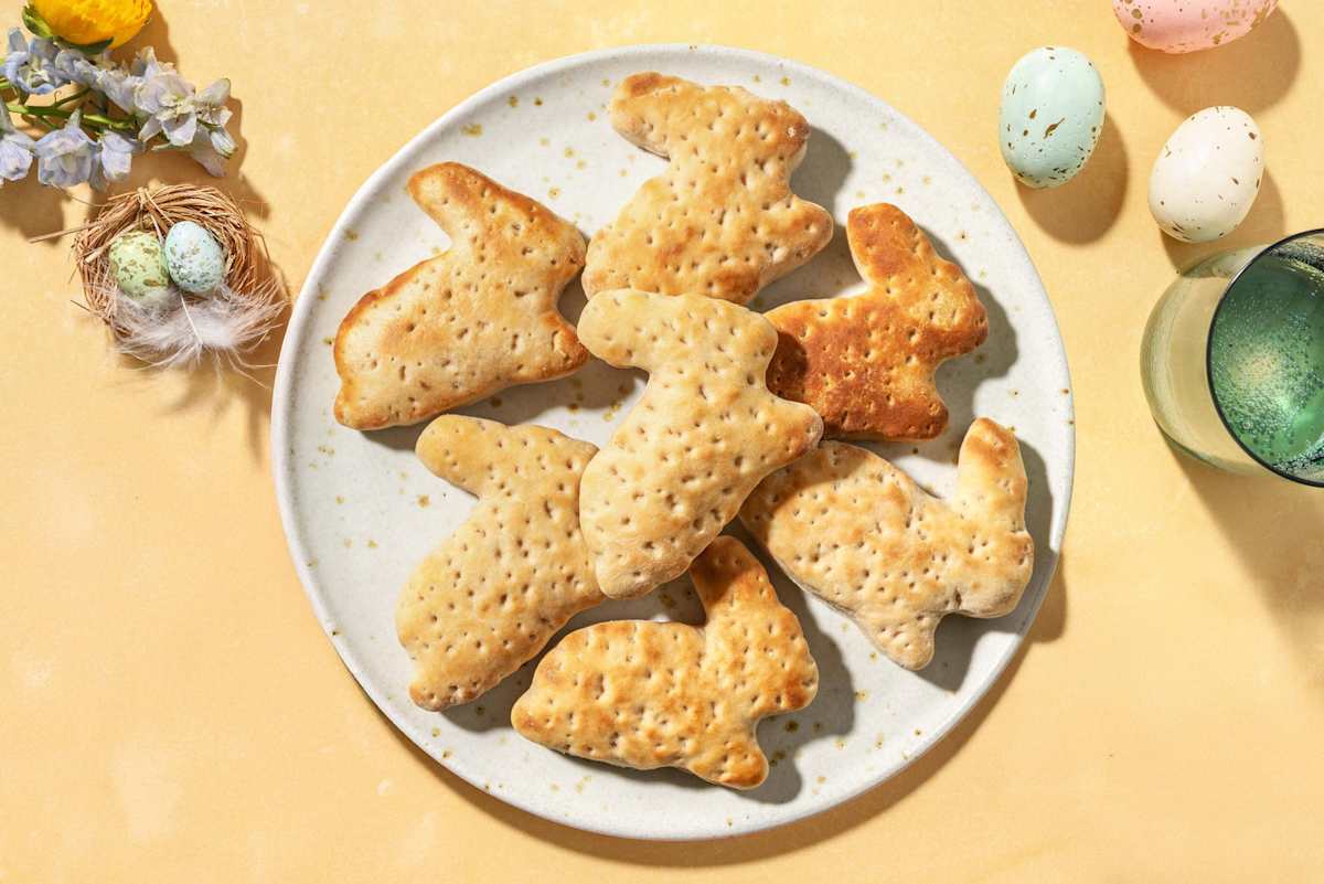 Osterhasen-Brötchen