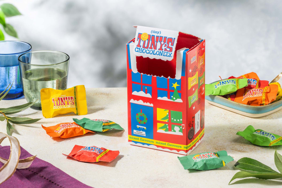 Tony's Chocolonely - Tiny Tony's Kerst box