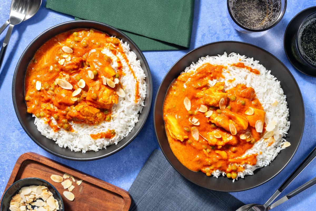 Butter Chicken and Basmati Rice Recipe HelloFresh