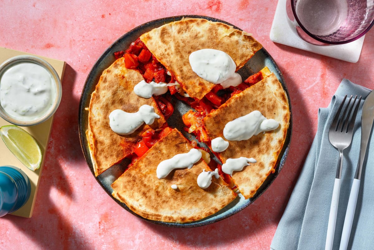 Quesadilla con Chorizo