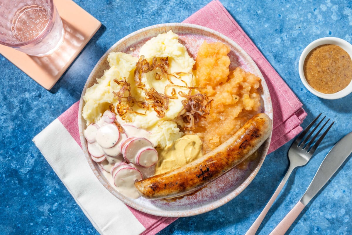 Himmel un Äd! Cipollata Bratwürstli