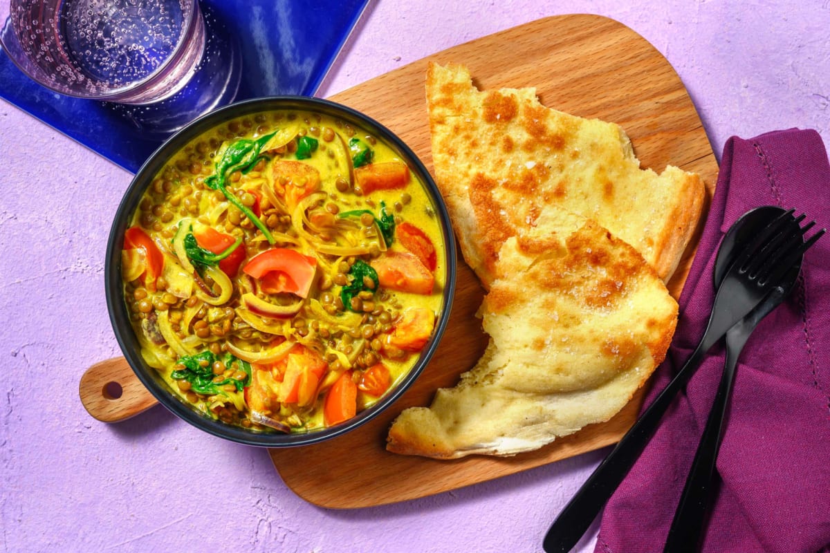 Coconut and Lentil Soup