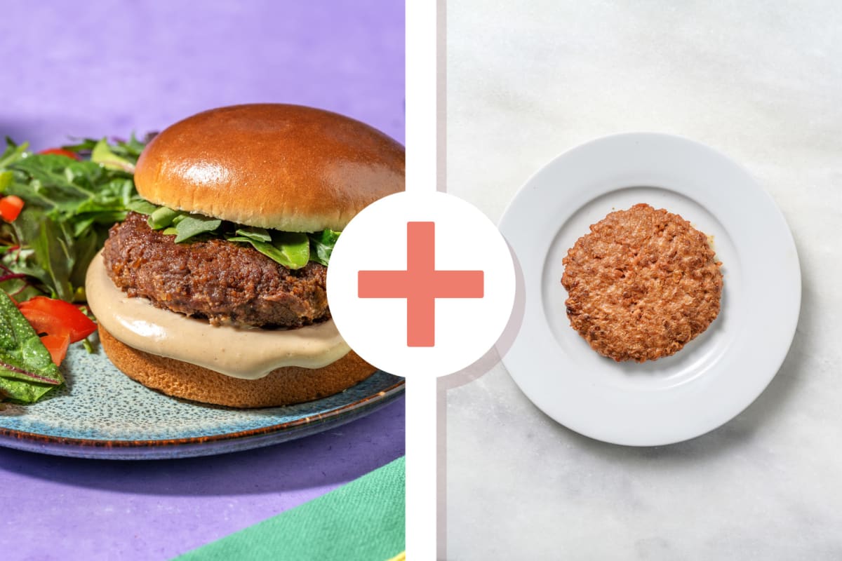 Burger di manzo e maiale alla soia