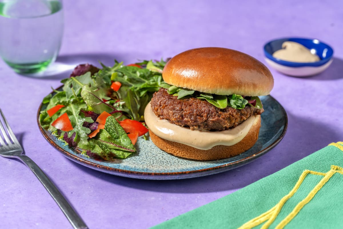 Burger di manzo e maiale alla soia