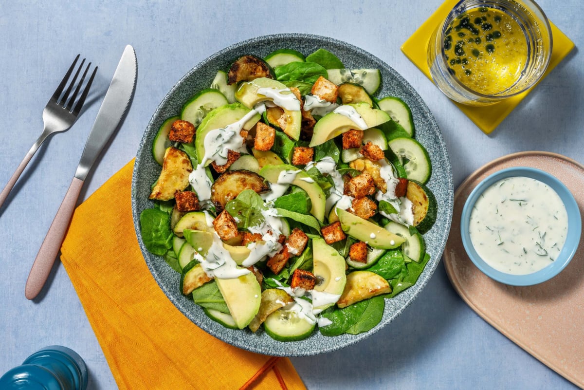 Green Goddess Salad mit Avocado