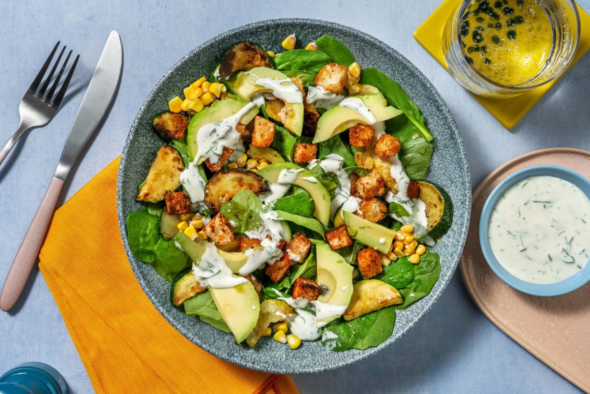 Green Goddess Salad mit Avocado