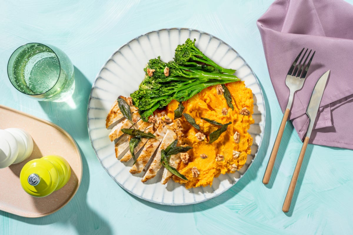 Pan-fried Chicken in Sage Butter