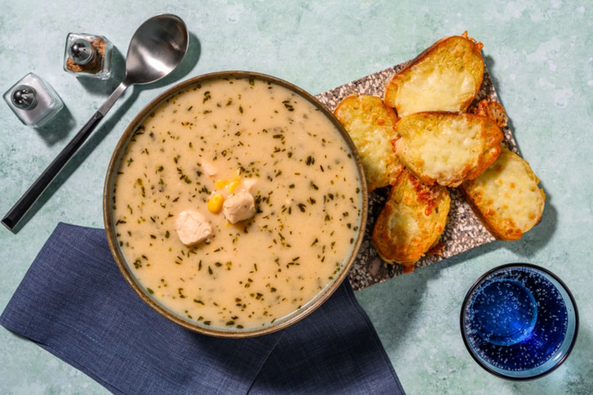 Chicken and Sweetcorn Soup