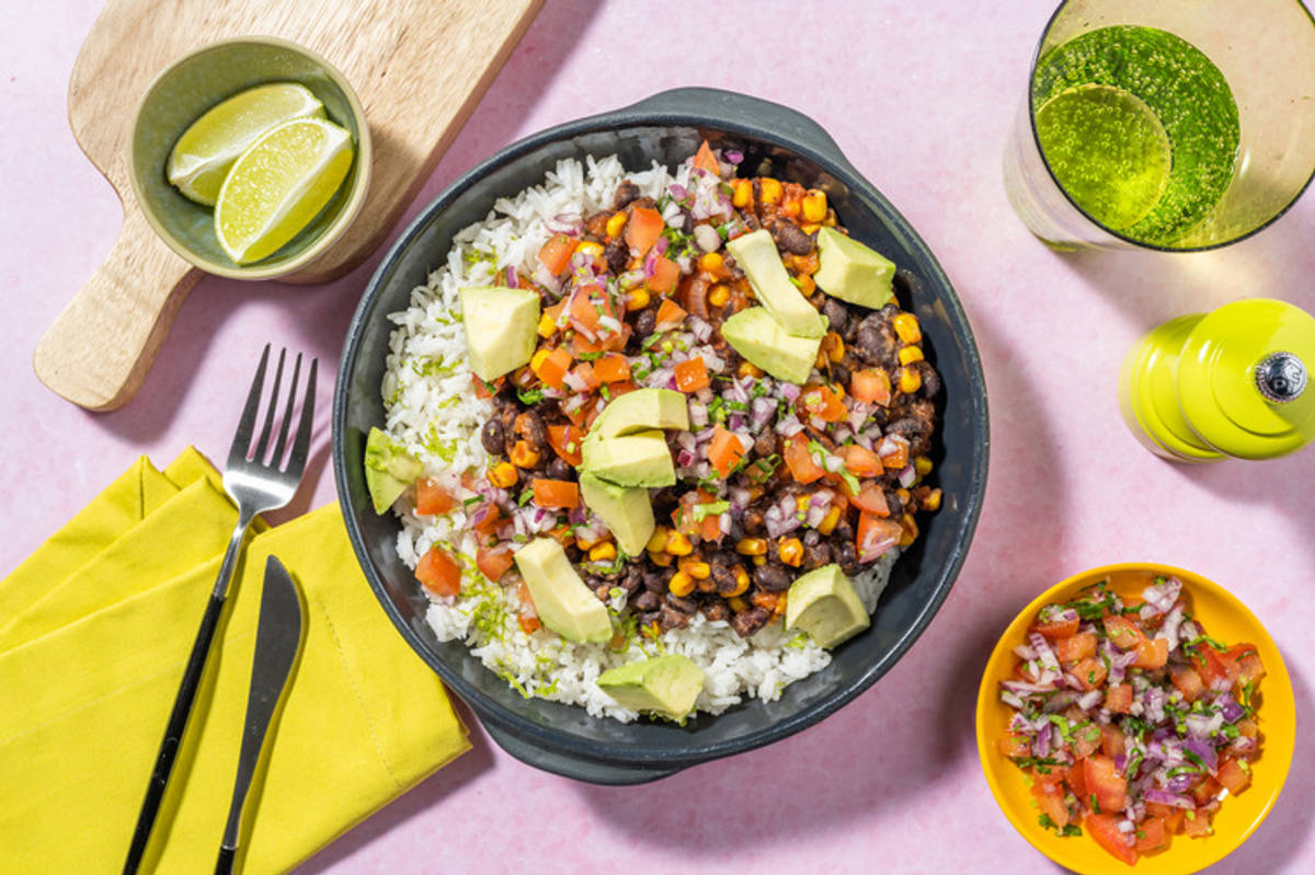 Chipotle Black Bean Burrito Bowl Recipe HelloFresh