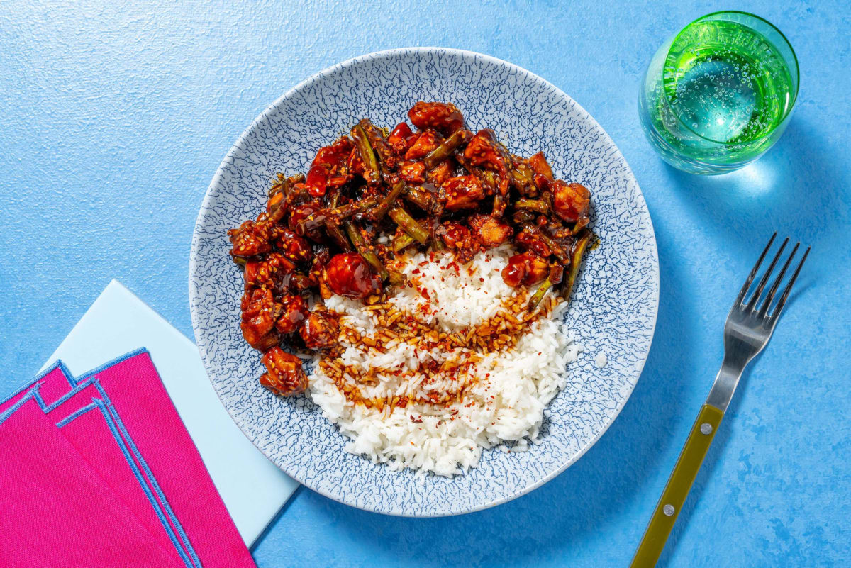 Easy Peasy Teriyaki Sambal Chicken