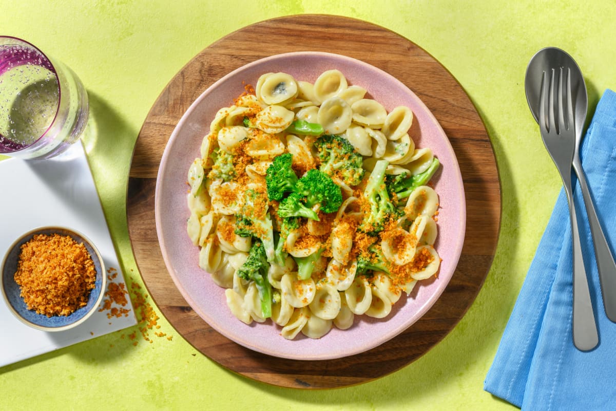 Orecchiette al Gorgonzola Dop e broccoli 