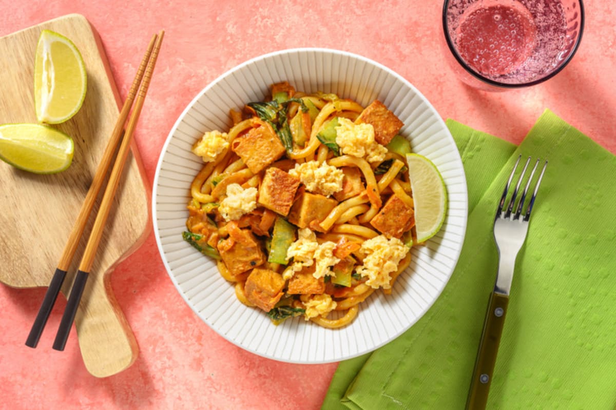 Tofu Peanut Stir-fry