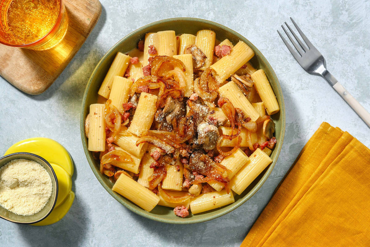 French Onion Style Creamy Pasta Recipe HelloFresh