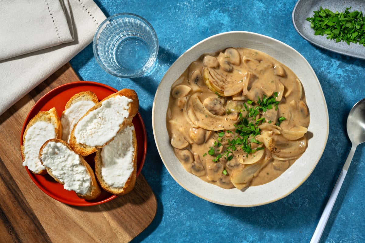 Spiced Mushroom and Coconut Stew