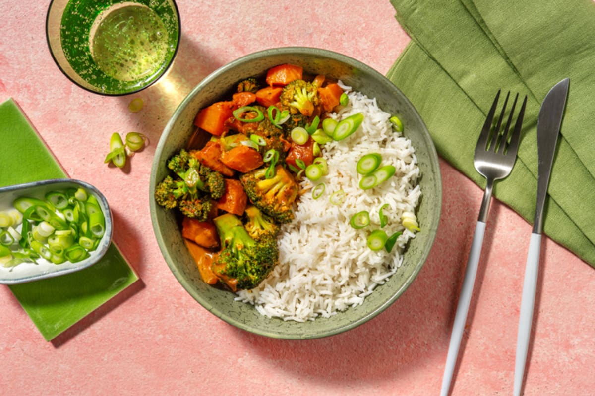 Butternut and Broccoli Curry