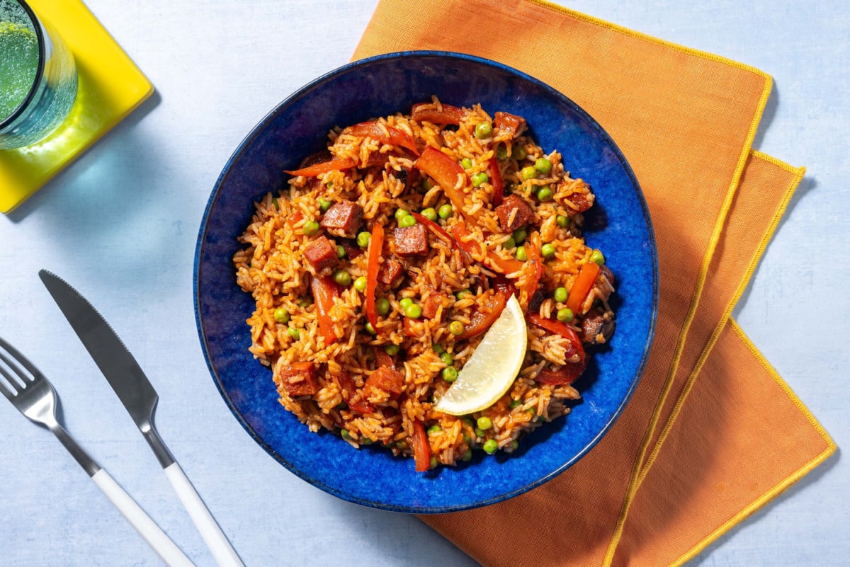 Louisiana Style Chorizo Rice