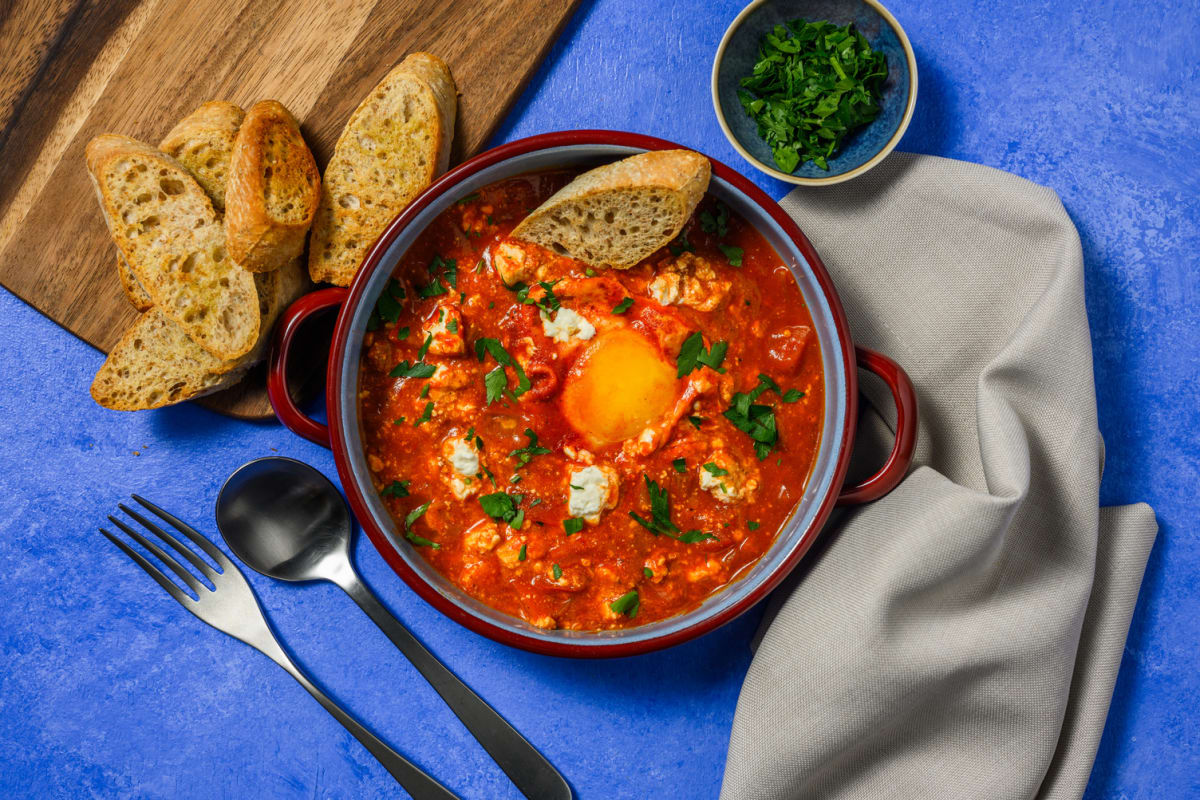 Shakshuka - zuppa speziata del Maghreb