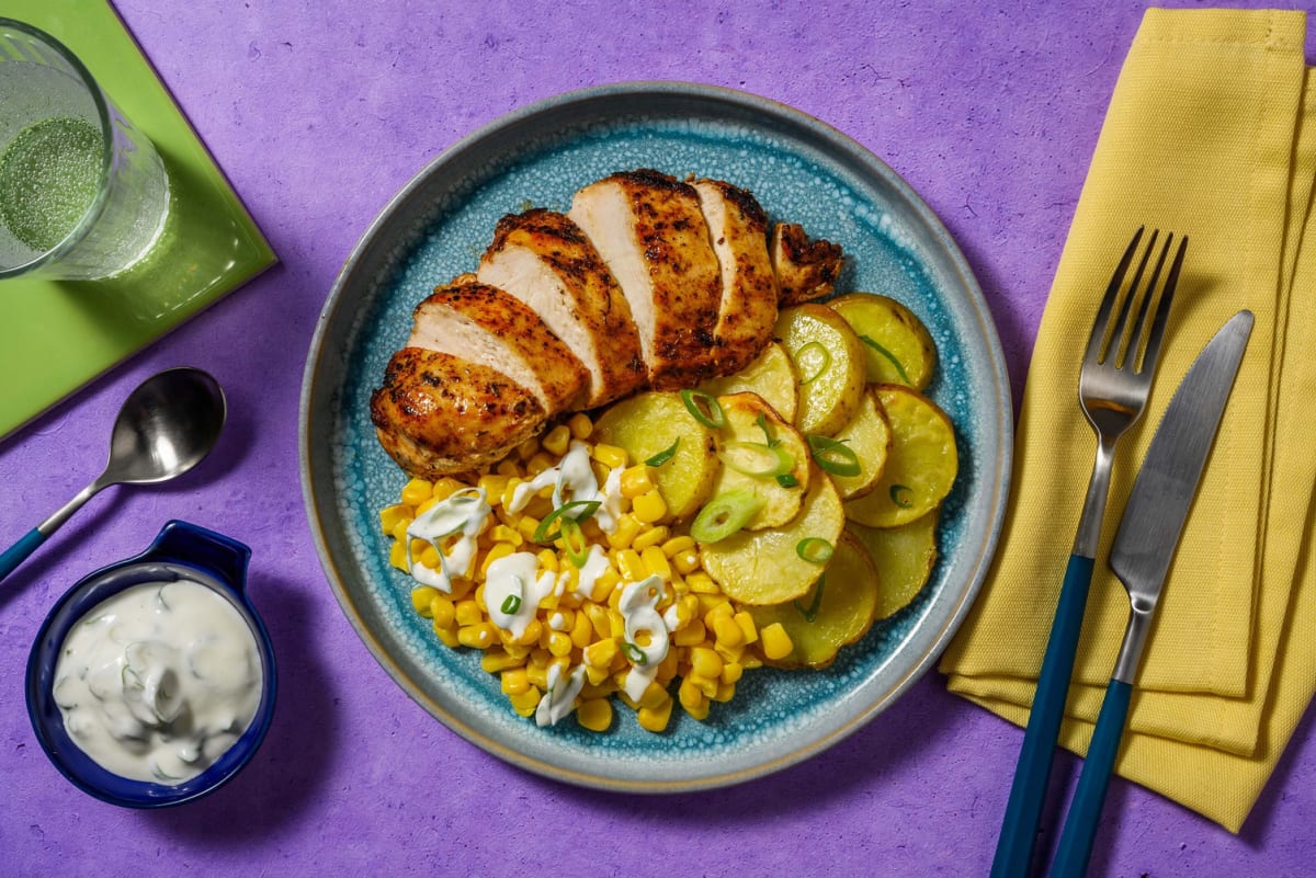 BBQ Dry-Rub Double Chicken