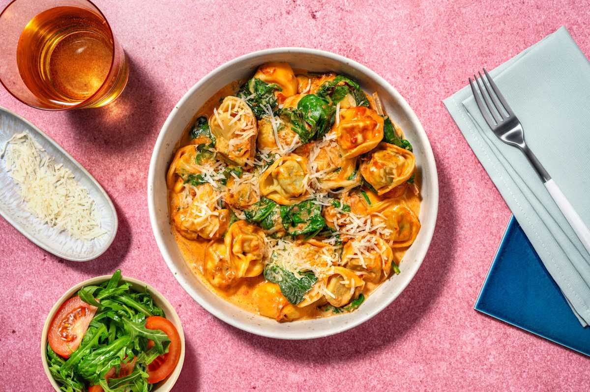 Tortelloni in Tomato Sauce with Parmigiano Reggiano