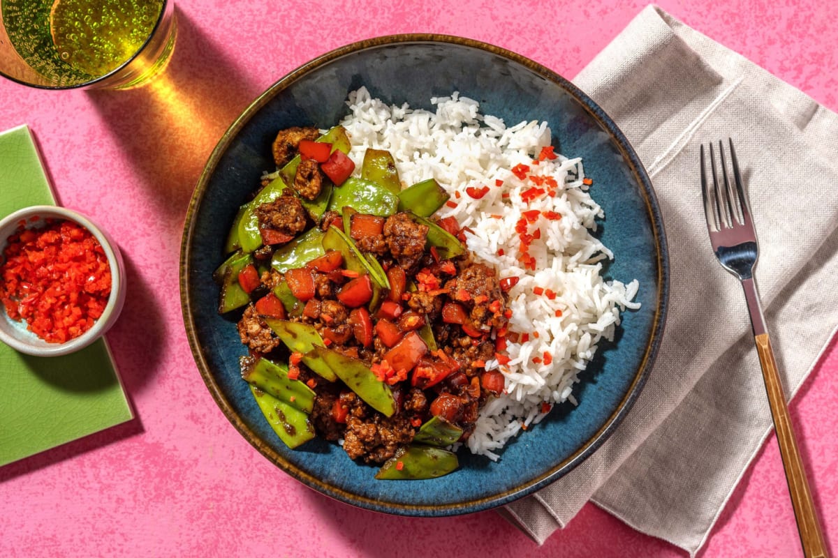 Sweet Ginger Pork Stir-Fry