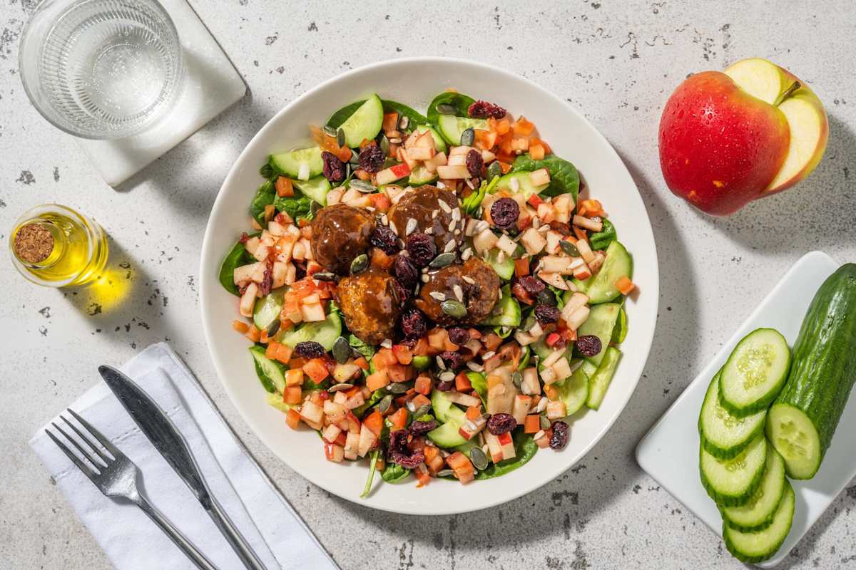 Smart Sweet and Smoky Glazed Beyond Meat® Meatballs