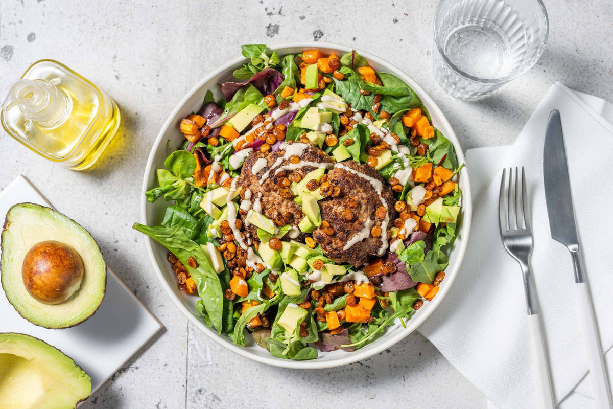 Carb Smart Tropical Beef Patties Recipe HelloFresh