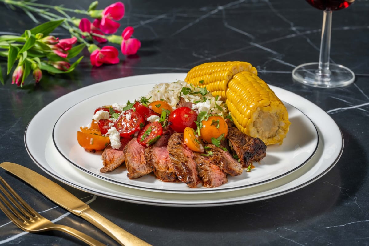 Chipotle Carne Asada Steak Dinner