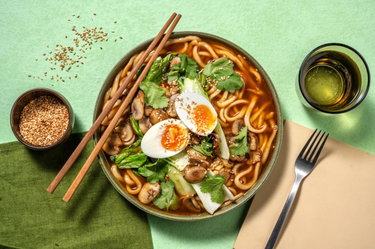 Spicy Thai Noodle Soup