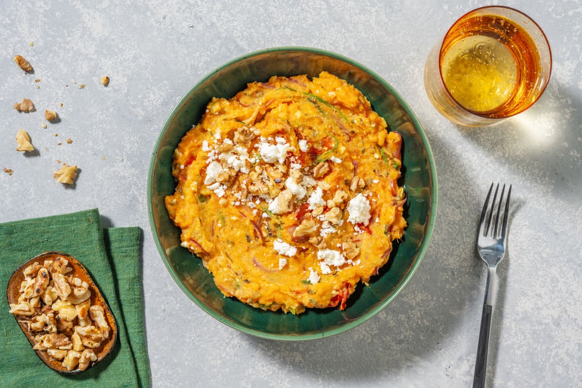 Loaded Sweet Potato Mash