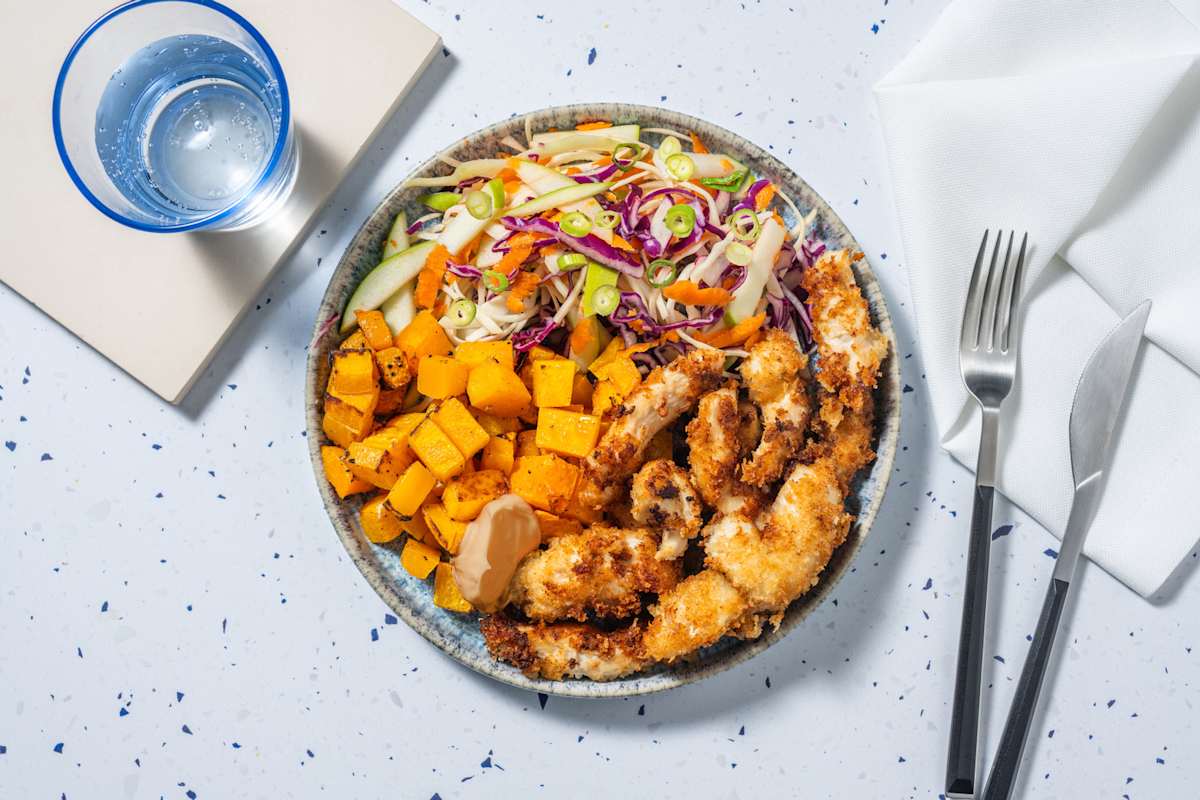 Quick American Crumbed Chicken