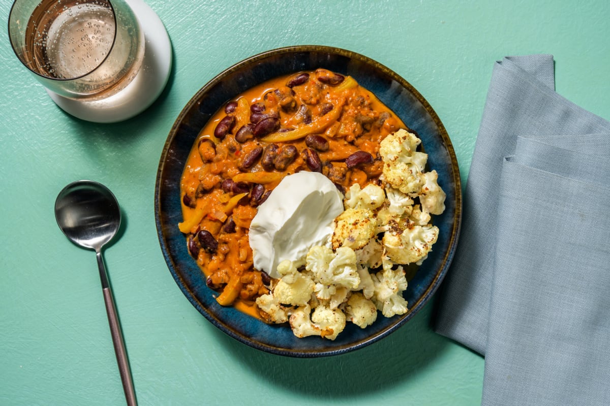 Spicy Kidney Bean Chilli