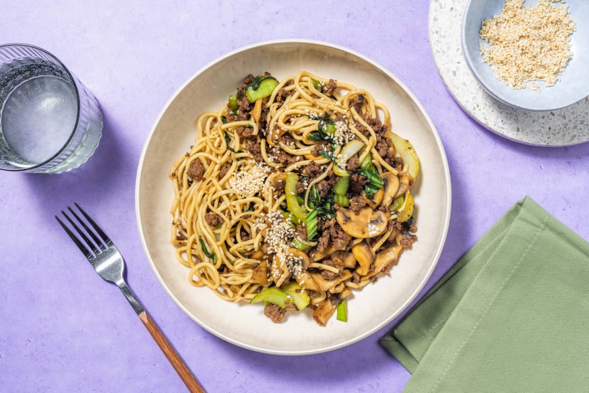 Miso Beef Noodles