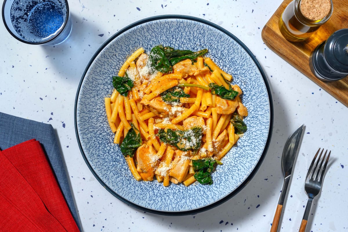 Speedy Cajun Chicken and Bacon Macaroni