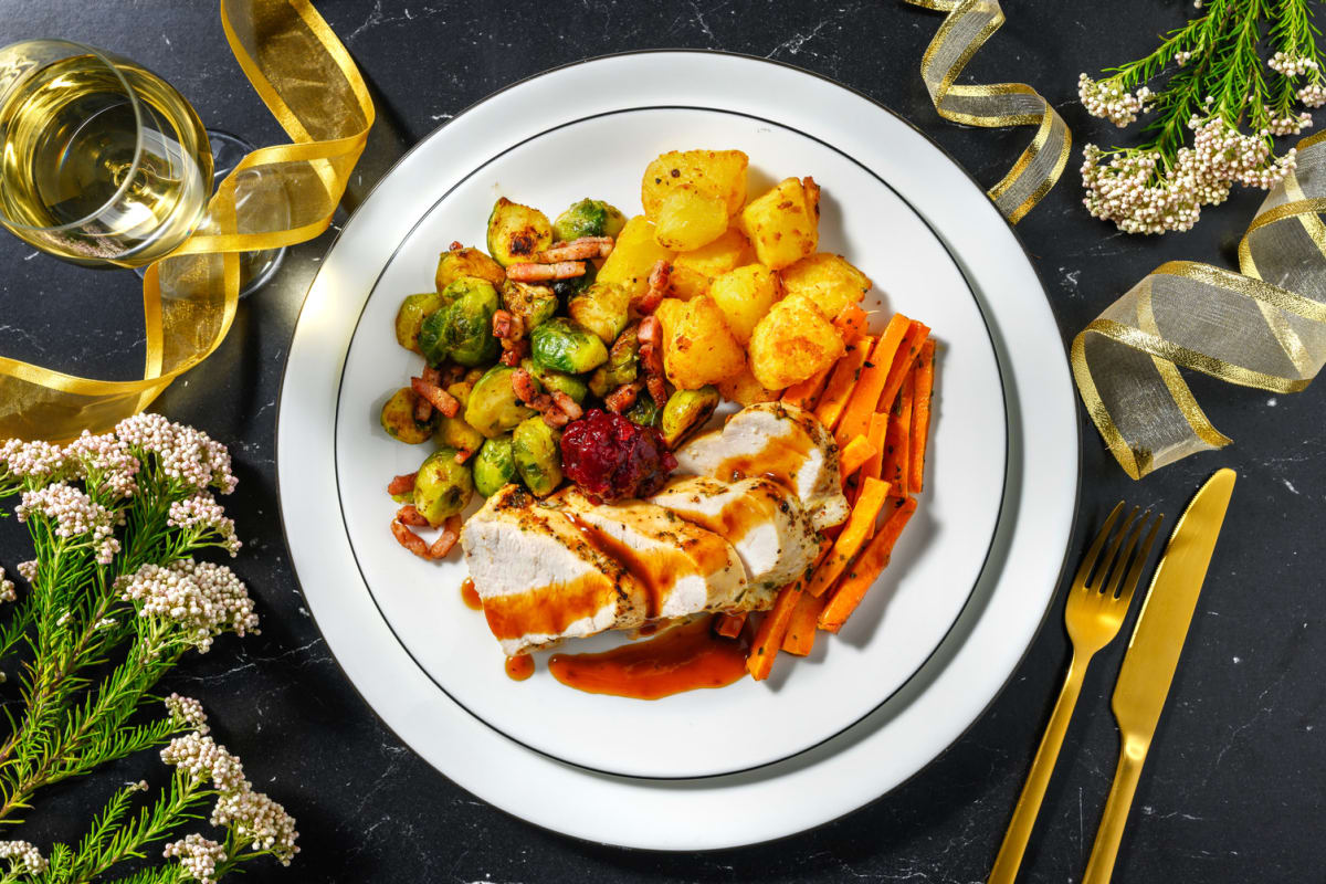 Christmas Roast Turkey Dinner