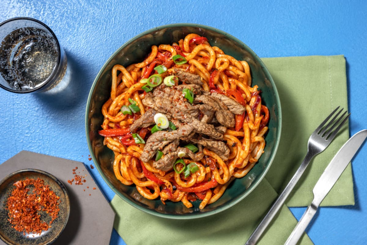 Chilli Beef Rump Noodles