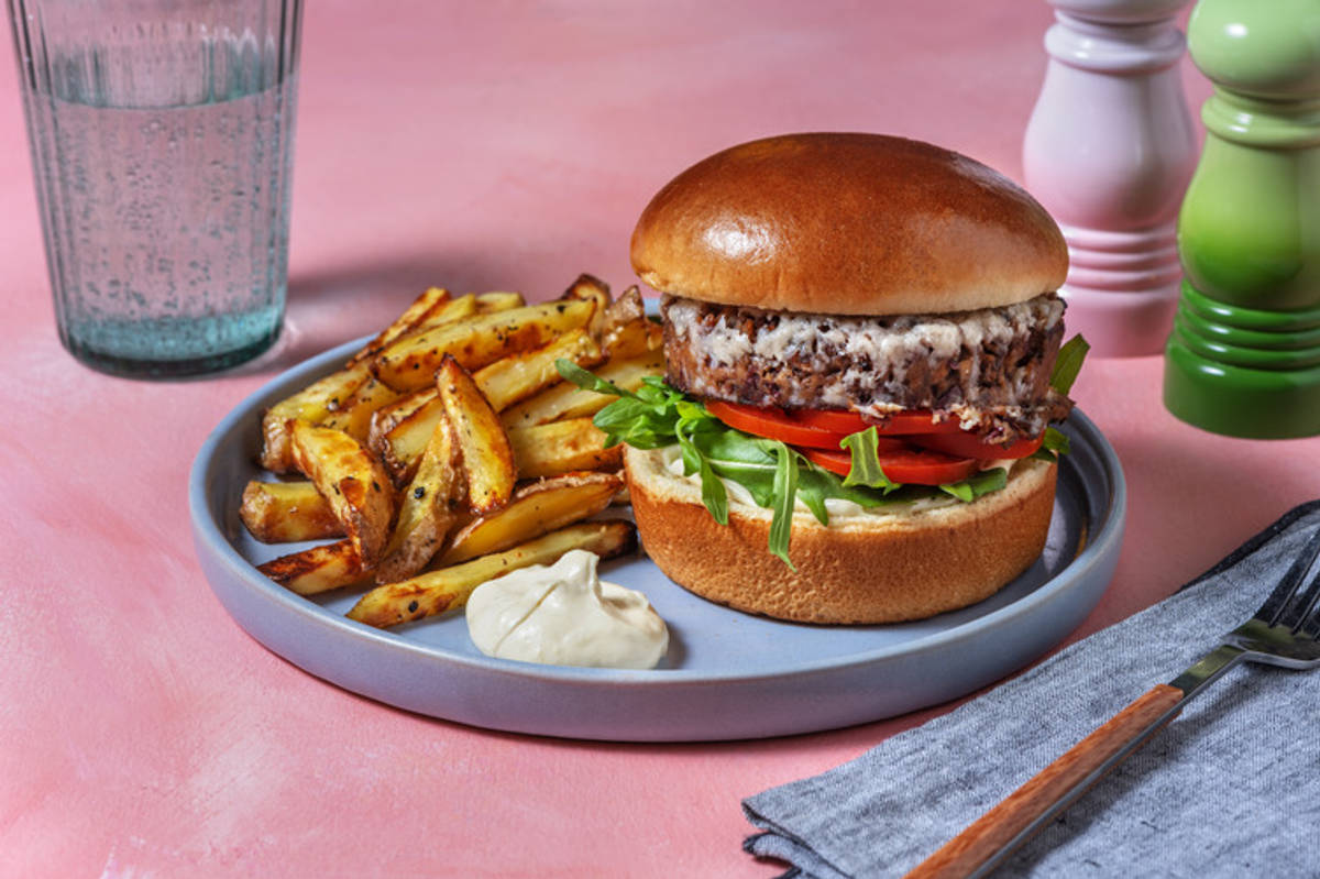 Paprika Kidney Bean Burger Recipe HelloFresh