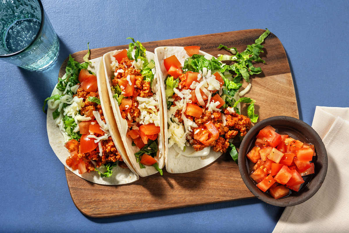 Tex-Mex Style Pork Mince Tacos