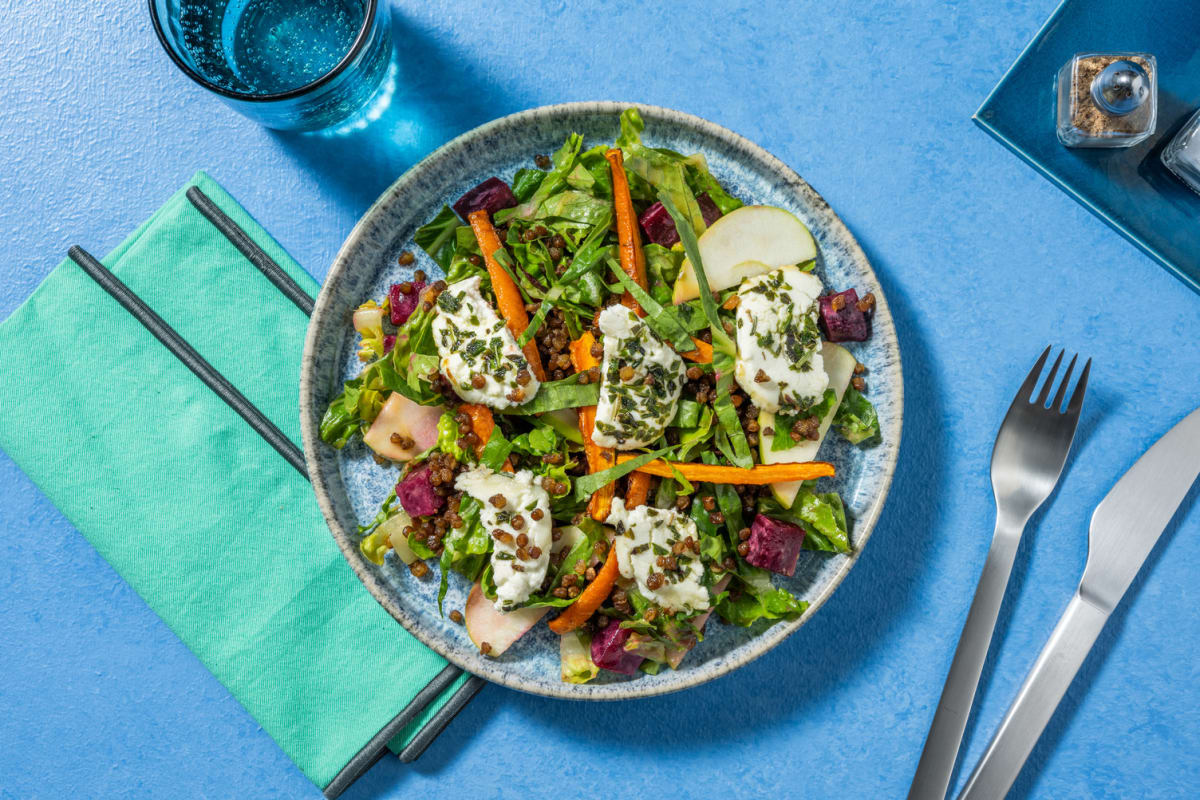 Beetroot and Goat's Cheese Salad