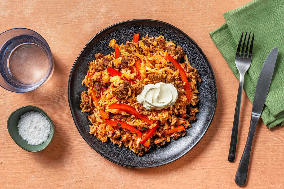 Midweek Mexican Style Pilaf