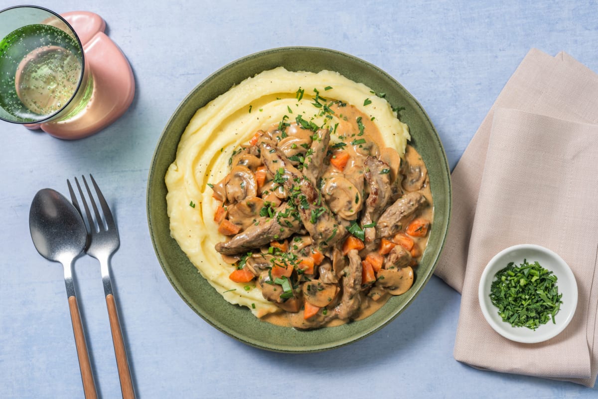 Chicken Stroganoff