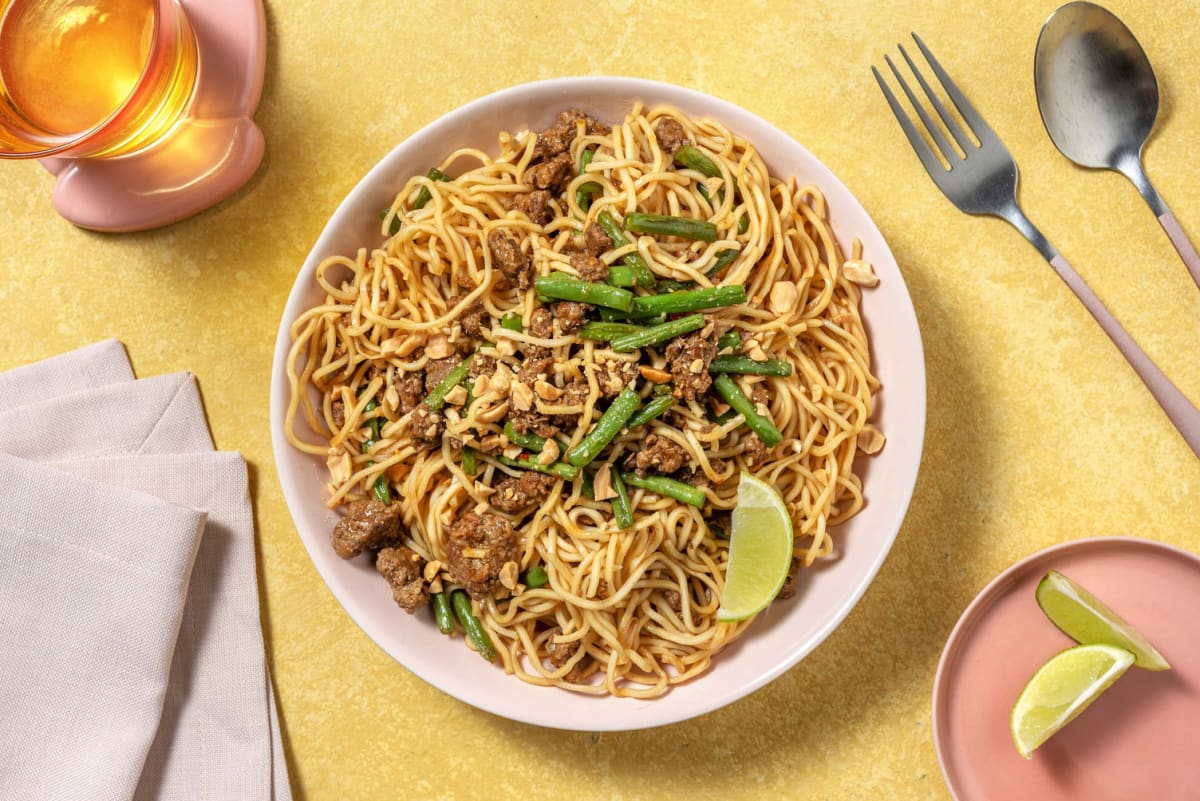 Sweet Chilli Hoisin Beef Noodles