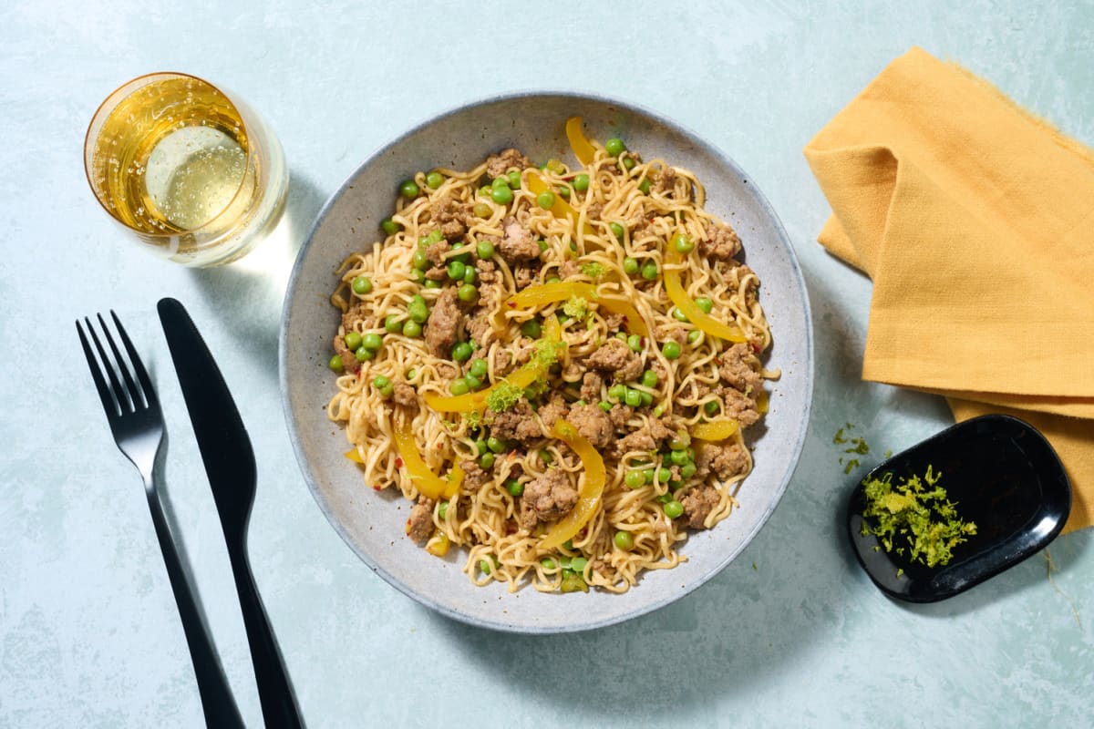 Thai Style Beef Noodles